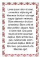 Colorado Text Rectangle Wine label 1.875x2.75  